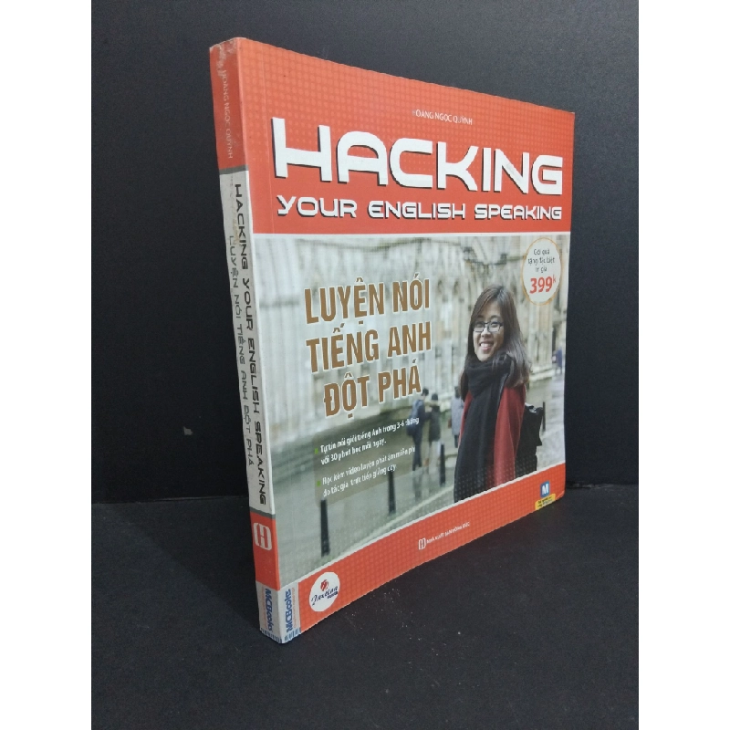 Hacking your english speaking Luyện nói tiếng Anh đột phá mới 90% ố bẩn nhẹ 2018 HCM2811 Hoàng Ngọc Quỳnh HỌC NGOẠI NGỮ 338924