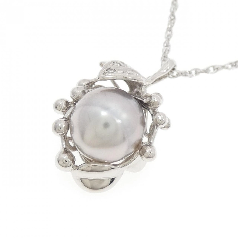 Dây chuyền ngọc trai đen PT900/PT850 - Hàng hiệu Authentic 860805