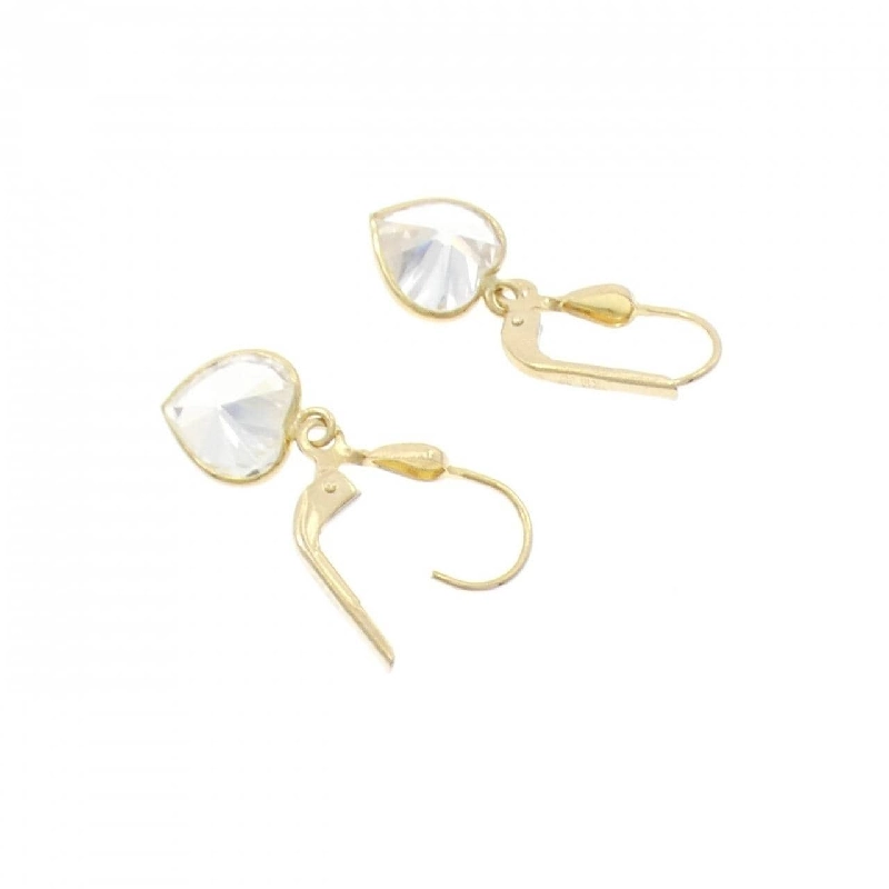 K18YG Bông tai hình trái tim - Hàng hiệu Chính hãng 864940