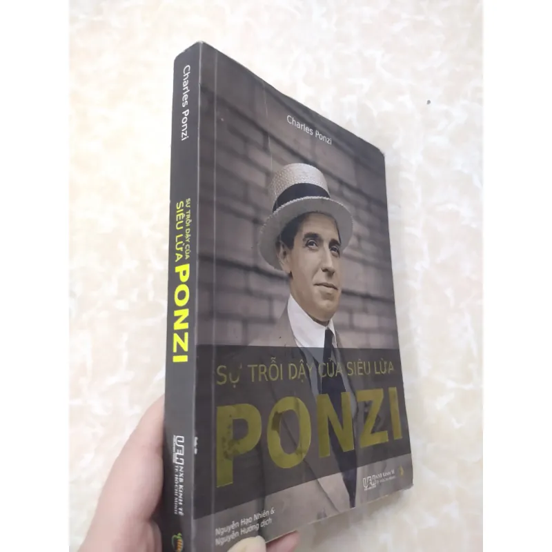 Sách: Sự trỗi dậy của siêu lừa Ponzi - TG: Charles Ponzi - Sách real 735105