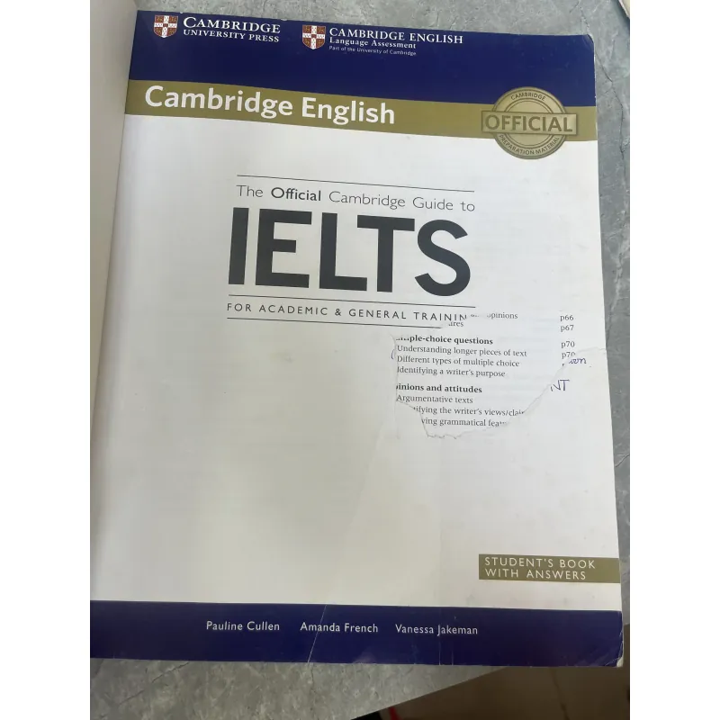The Official Cambridge Guide to IELTS - CULLEN, FRENCH, JAKENMAN 785798