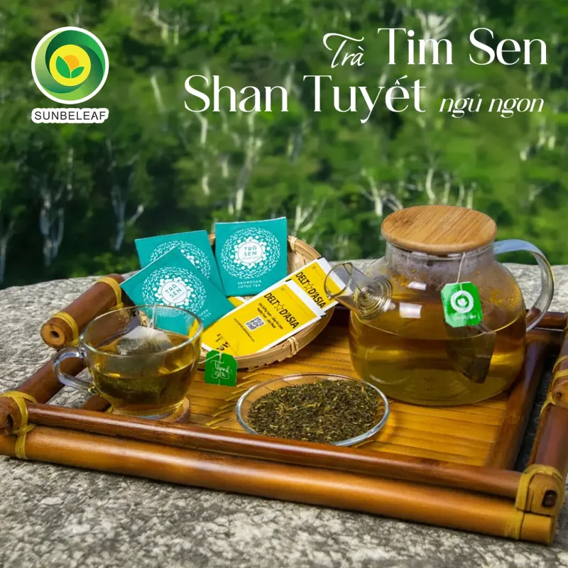 Trà tìm sen San tuyết cổ thụ Sunbeleaf 747558