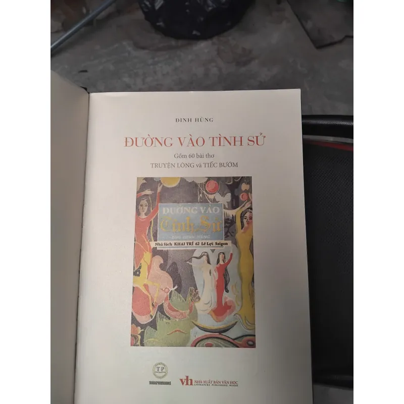 Đường vào tình sử tập thơ của Đinh Hùng  733483