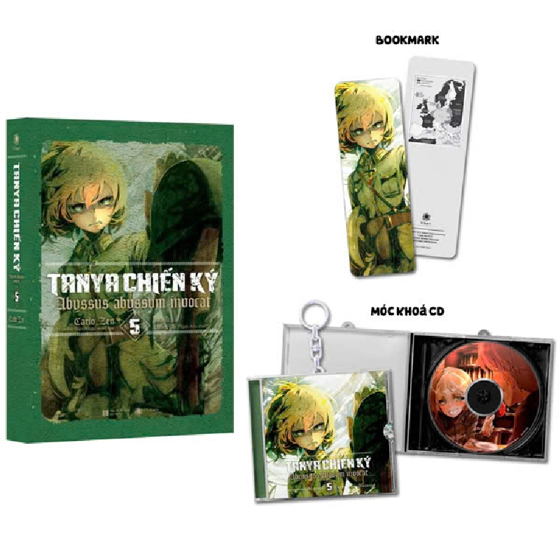 Tanya Chiến Ký - Tập 5 - Abyssus Abyssum Invocate - Tặng Kèm Bookmark + Móc Khóa CD (2025) - Carlo Zen, Shinobu Shimotsuki 743908