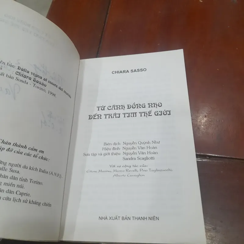 Chiara Sasso - TỪ CÁNH ĐỒNG NHO ĐẾN TRÁI TIM THẾ GIỚI 564863