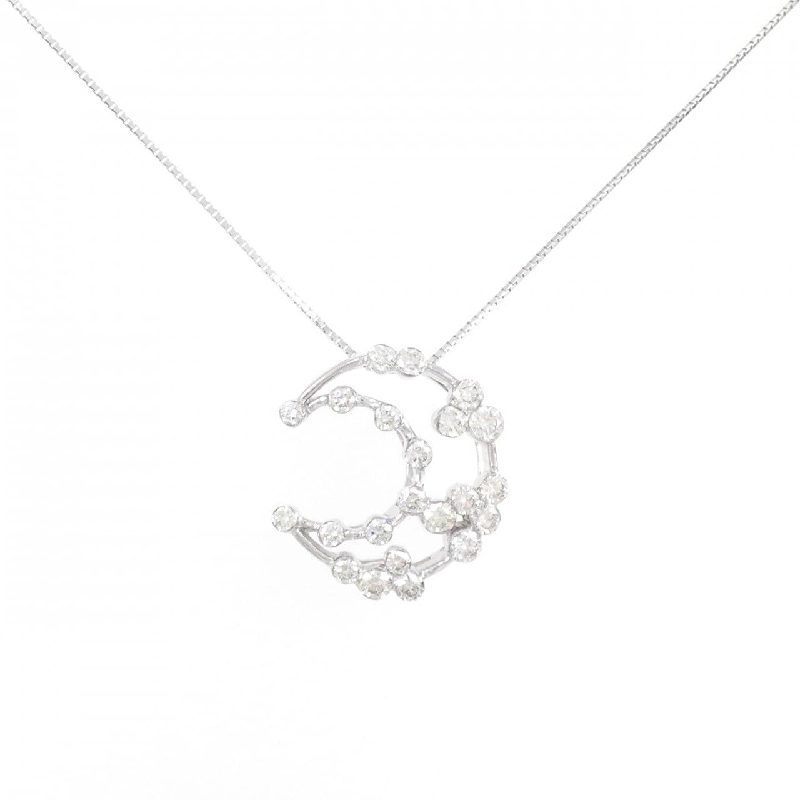 K18WG Dây chuyền kim cương 0.95CT - Hàng hiệu Chính hãng 862002