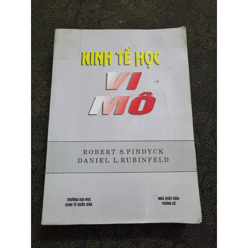 Kinh tế vi mô, xuất bản 1997, khổ lớn  259445