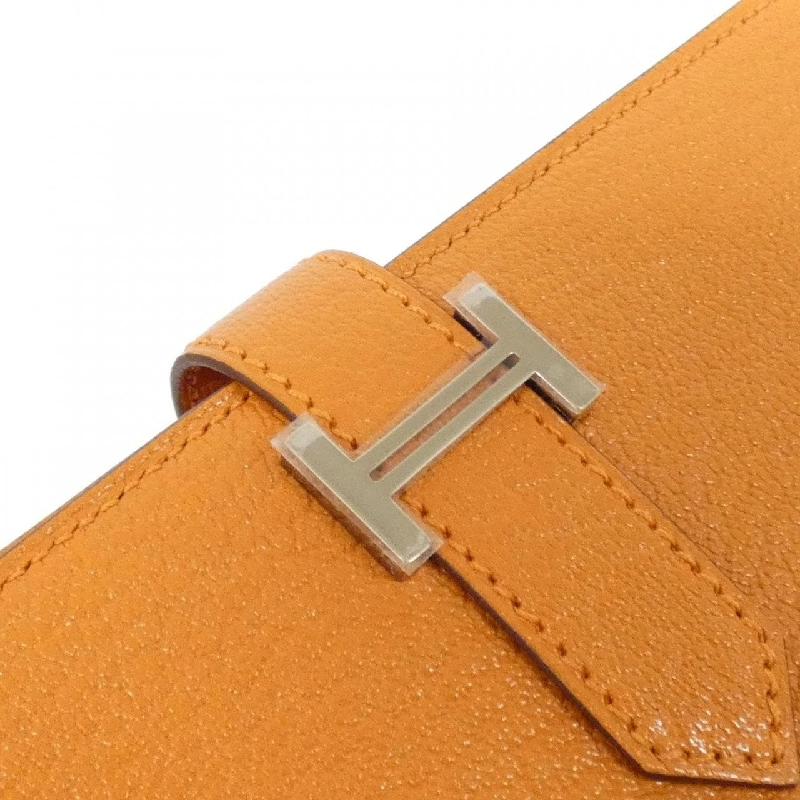 【Sản phẩm chưa sử dụng】Ví Hermes Béarn Soufflé 039078CK 621186