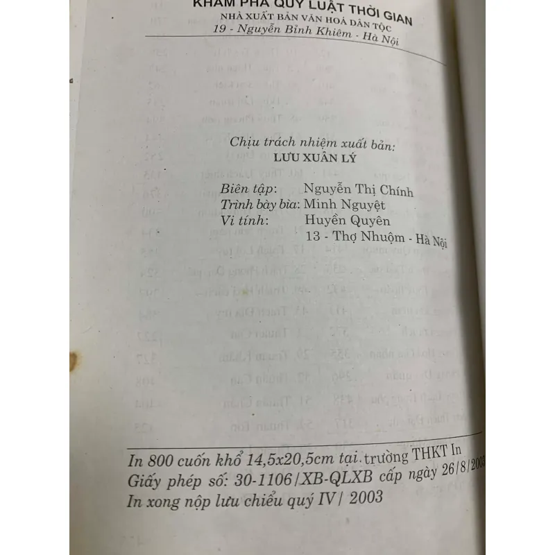Khám Phá Quy Luật Thời Gian - Bùi Biên Hòa 928015