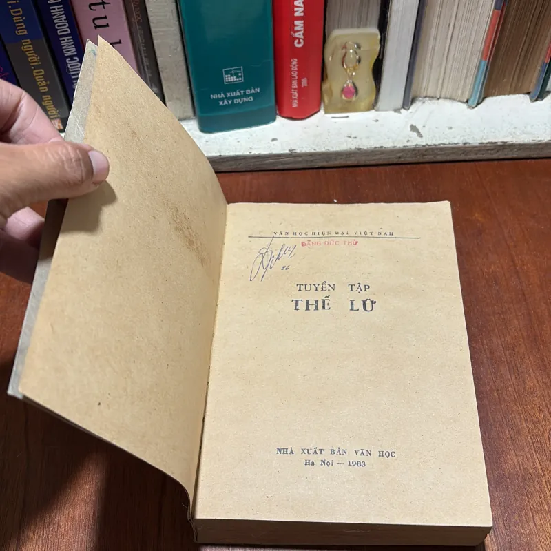 [Sách Làm Gáy] - II Văn Học: Tuyển Tập Thế Lữ - Lê Đình Kỵ (Sưu Tầm) - 1983 797141