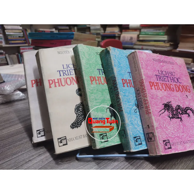 Sách: Lịch sử Triết học Phương Đông (trọn bộ 5 tập) - Nguyễn Đăng Thục (A2) 576434