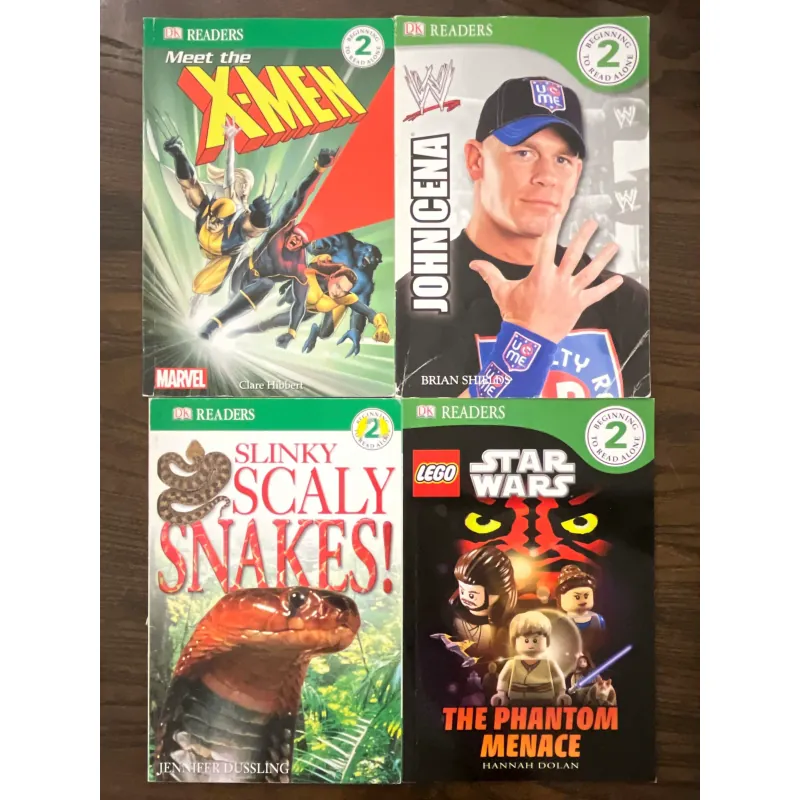 ✨𝑫𝑲 𝑹𝒆𝒂𝒅𝒆𝒓𝒔 4-𝑩𝒐𝒐𝒌 𝑺𝒆𝒕 (𝑳𝒆𝒗𝒆𝒍 2)✨ 780838