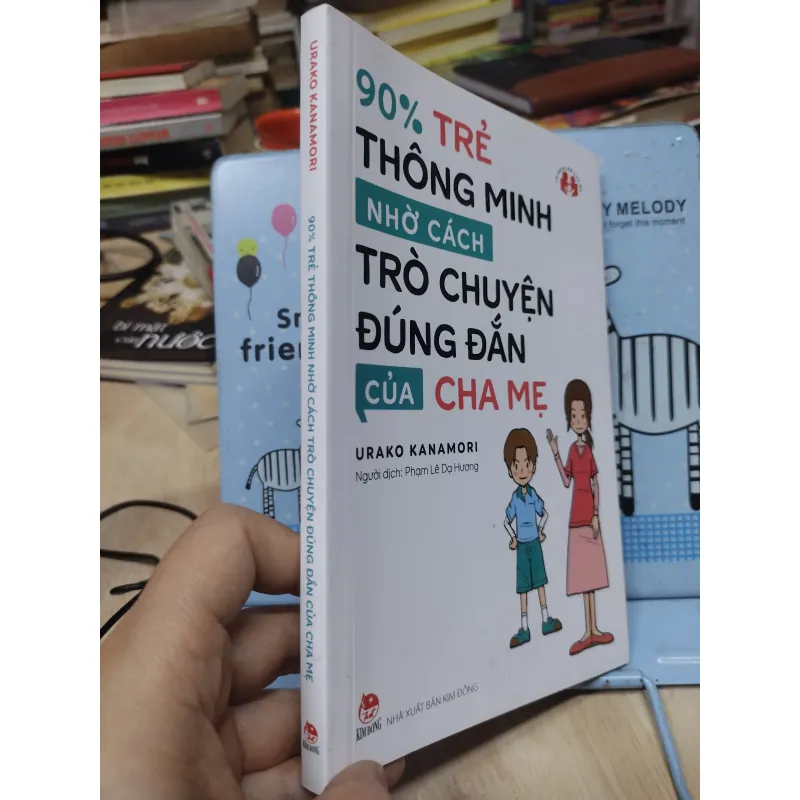 Sách: 90% trẻ thông mình nhờ cách trò chuyện đúng đắn của Cha Mẹ - TG: Urako Kanamori (B1) 781843