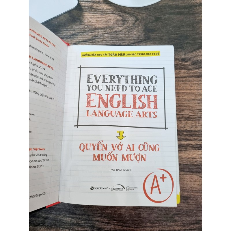 Everything You Need To Ace English Language Arts - Quyển Vở Ai Cũng Muốn Mượn 160715