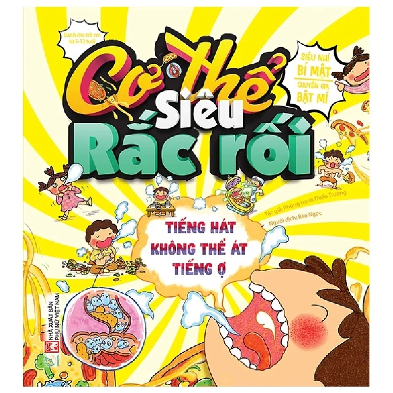 Cơ thế siêu rắc rối - Tiếng hát không thể át tiếng ợ - - LINHLANBOOKS - Sách Mẹ và bé 921510