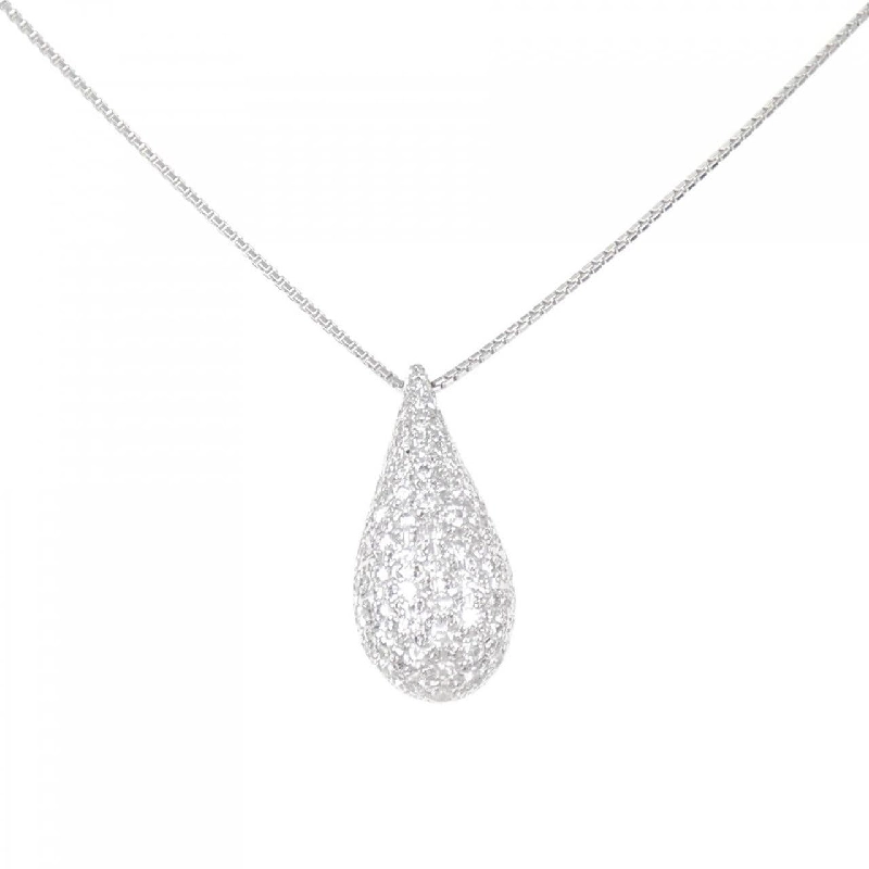 Dây chuyền kim cương Pavé K18WG 1.22CT - Hàng hiệu Chính hãng 860882