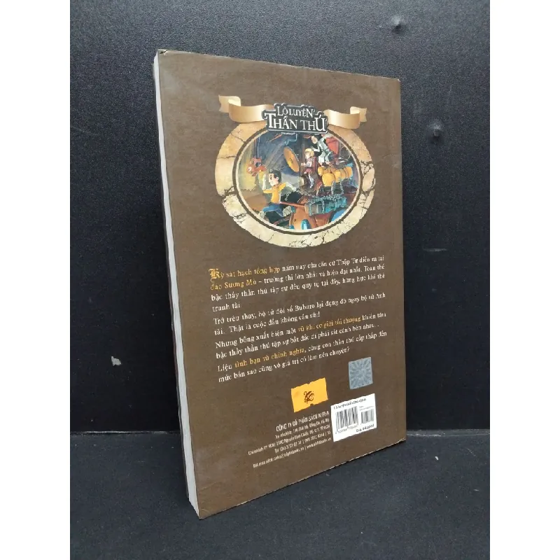 Lò luyện thần thú tập 6 Đảo Sương Mù Phục Hận mới 80% bẩn nhẹ có gấp bìa 2018 HCM1008 Leon Image VĂN HỌC 476616