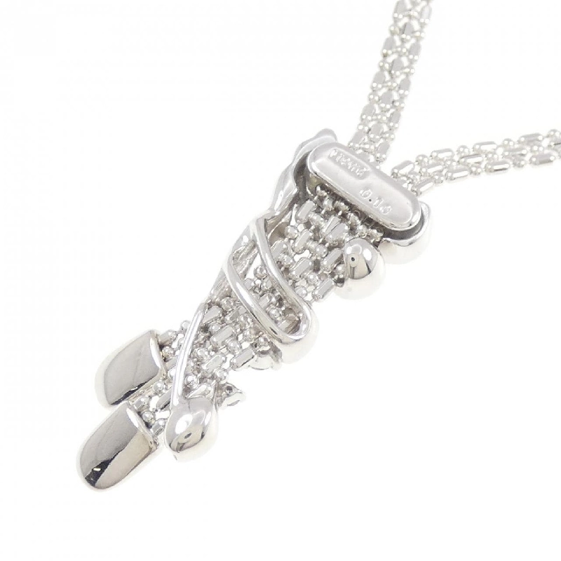 K18WG Dây chuyền kim cương 0.10CT - Hàng hiệu Chính hãng 856771