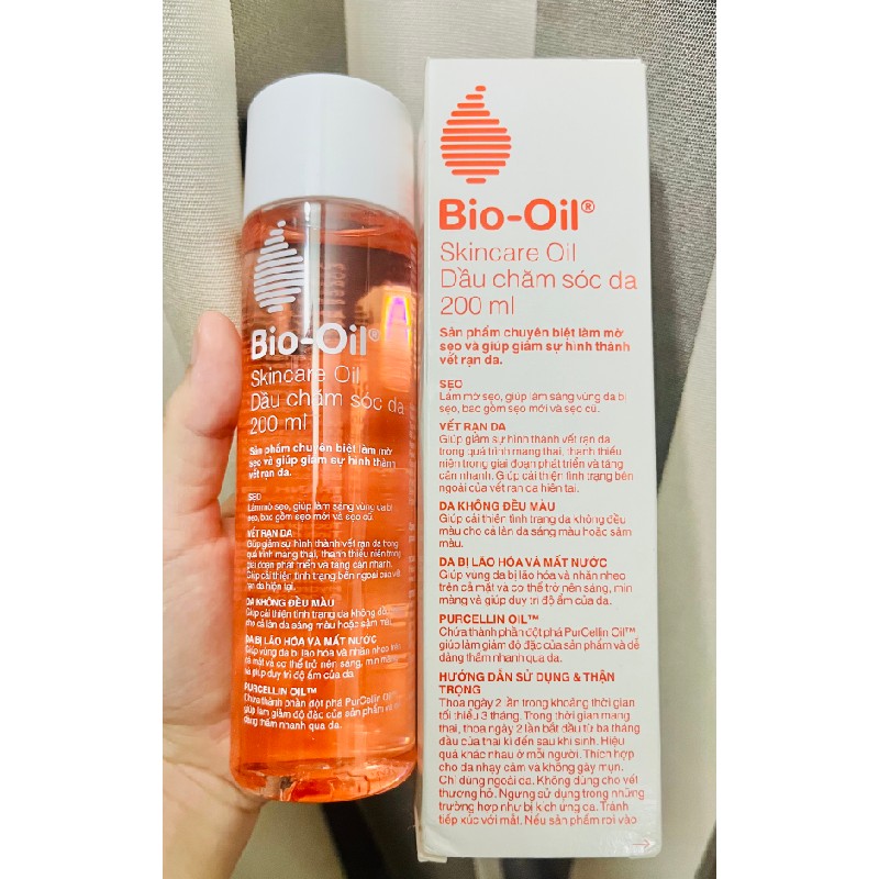 DẦU BIO-OIL NGỪA RẠN CHO BÀ BẦU CHAI 200ML 7506