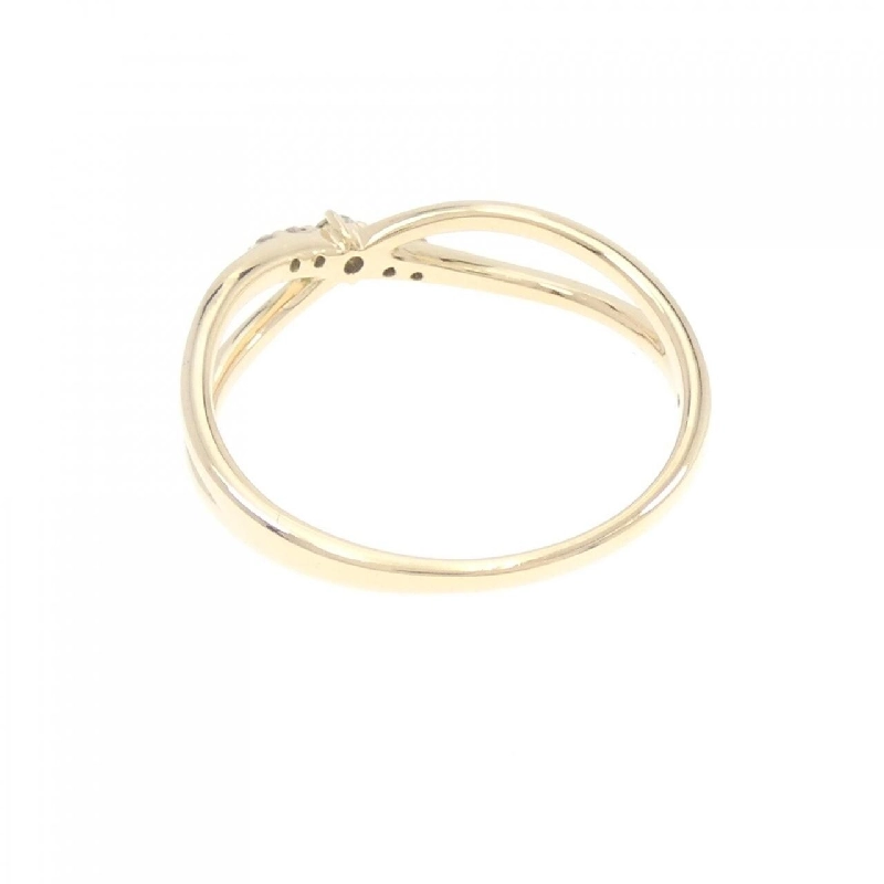 Nhẫn kim cương K18YG 673608