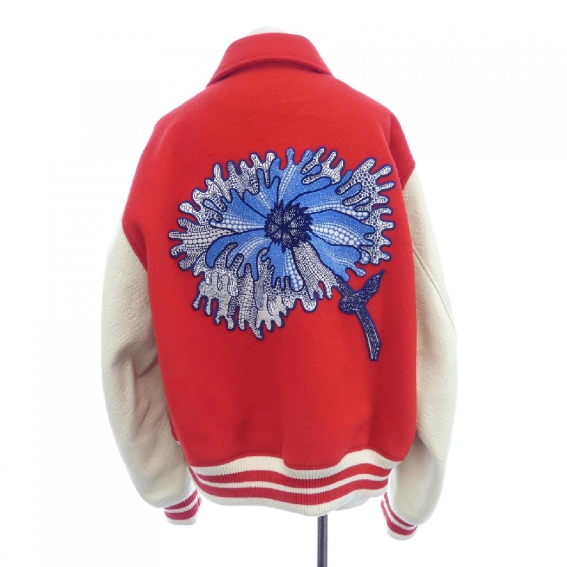 Louis Vuitton LV×YK Hoa Điên Lạc Thêu Áo Khoác Varsity HOL31EMJY Yayoi Kusama 633370
