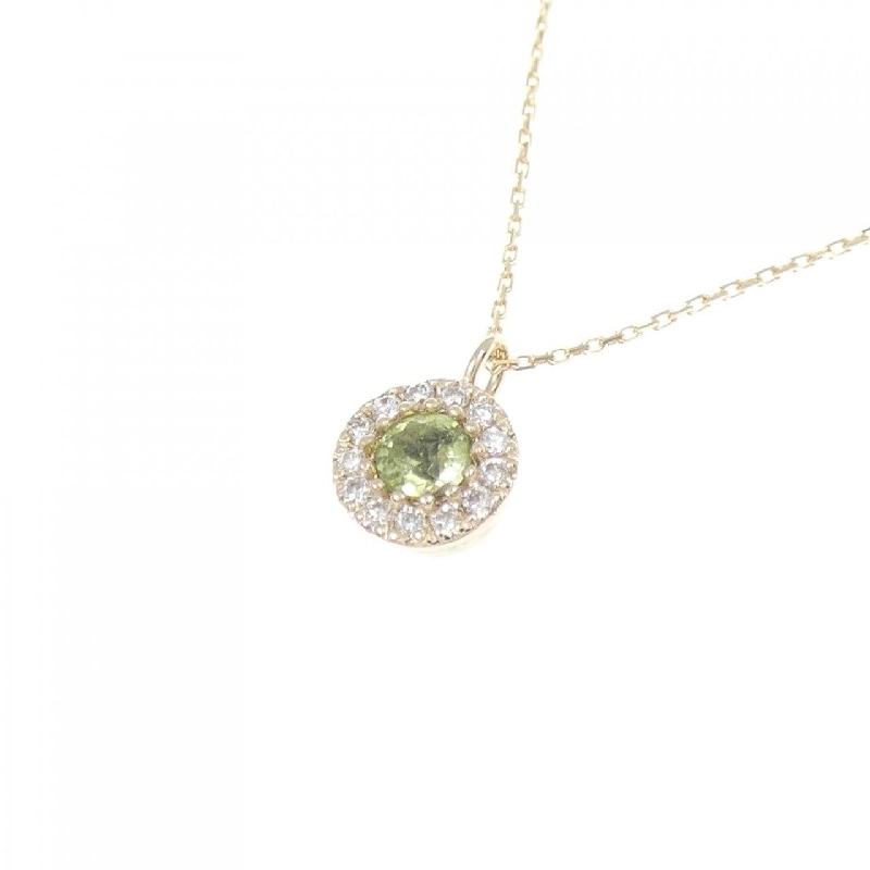 K10YG Peridot Necklace - Hàng hiệu Authentic 861882