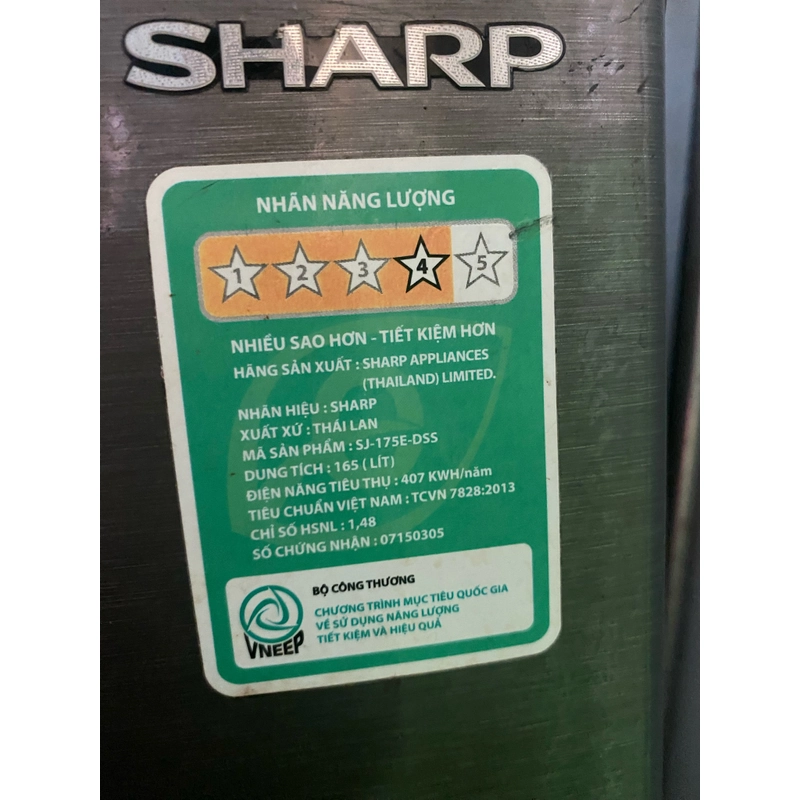 Tủ lạnh Sharp 506731