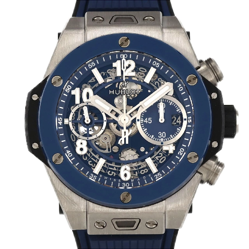 Hublot Big Bang Unico Titanium Blue Ceramic 441.NL.5171.RX TI Automatic - Hàng hiệu Chính hãng 883043