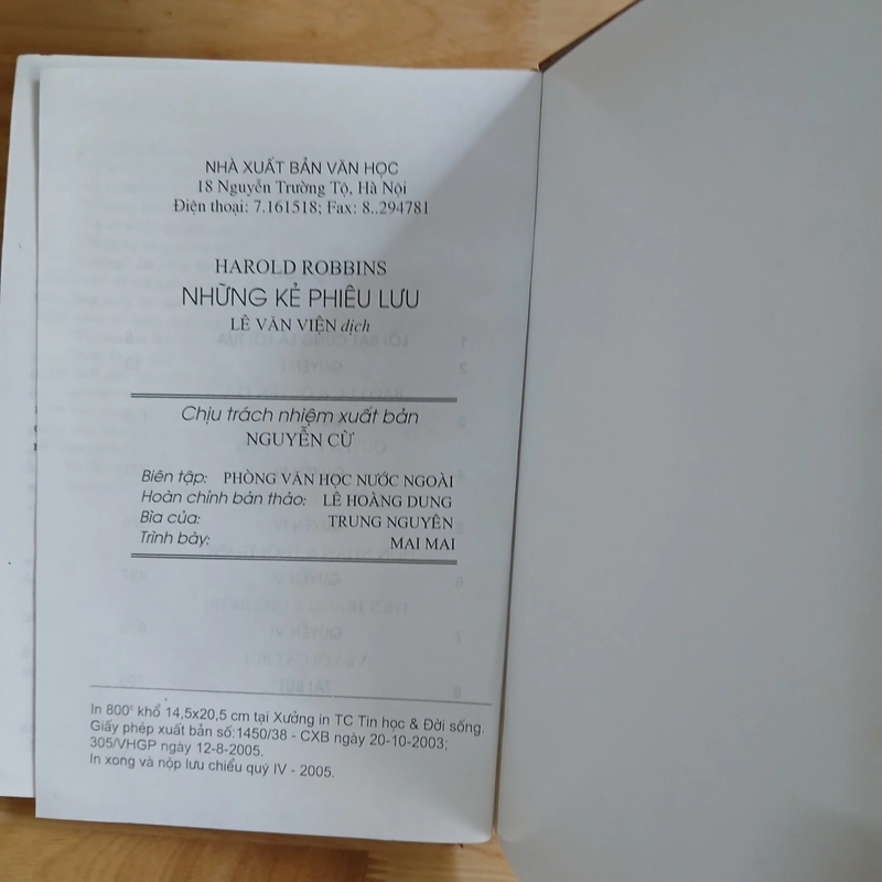 Tiểu Thuyết Những Kẻ Phiêu Lưu - Harold Robbins 517539