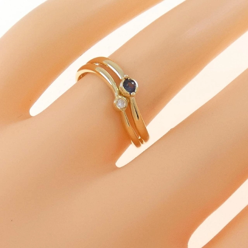 Nhẫn Sapphire K18YG 673334