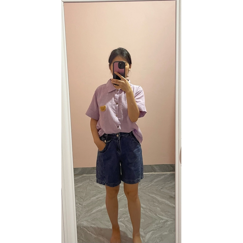 Jean short nữ 532573