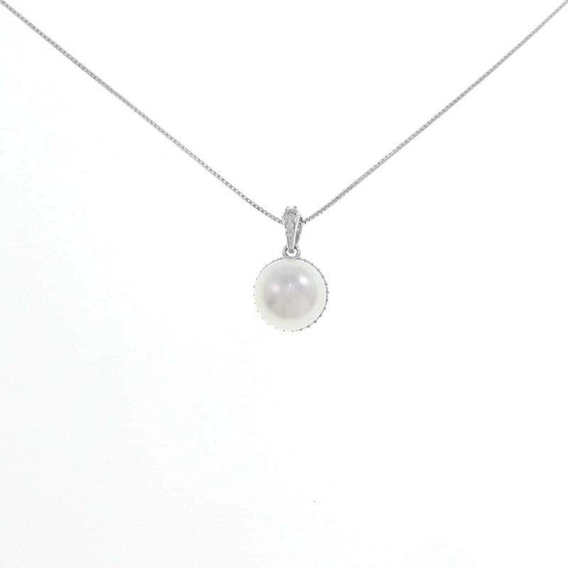 Dây chuyền ngọc trai Akoya 14KWG/K18WG 8.4mm - Hàng hiệu Authentic 857817