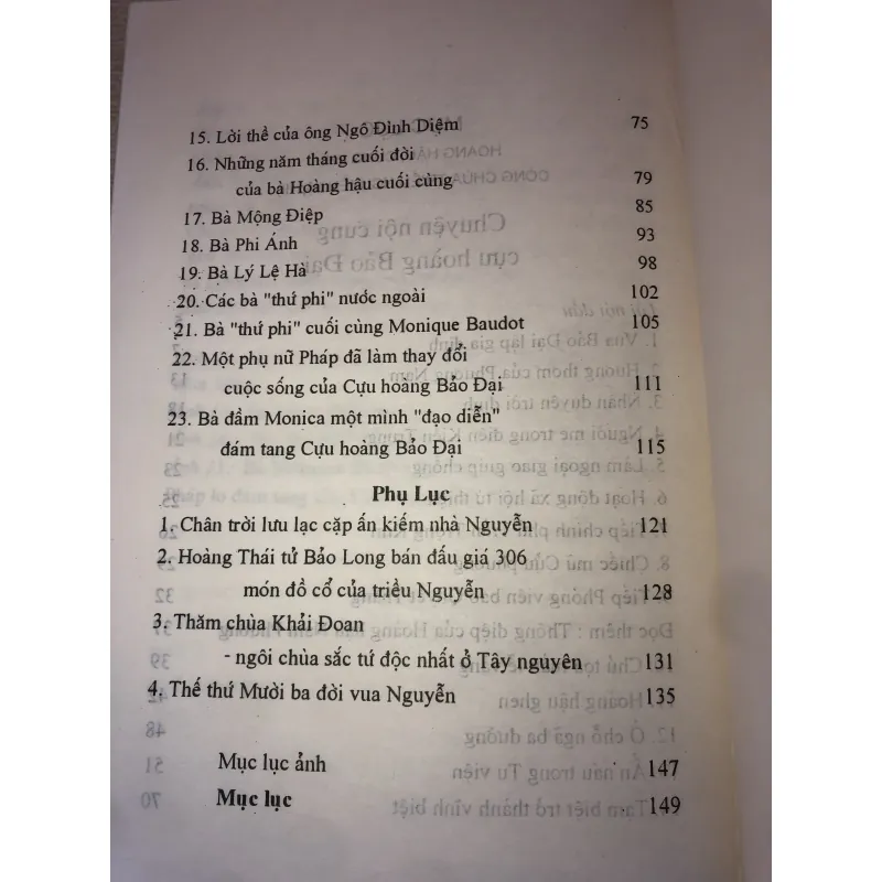 Chuyện nội dung cựu hoàng bảo đại-Ngyễn Đắc Xuân 937131