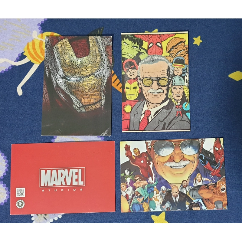 Sách danh nhân Stan Lee - Marvel tặng kèm port card, tình trạng như mới. 299178