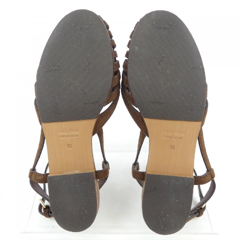 Giày sandal MIU MIU - Hàng hiệu Authentic 830795