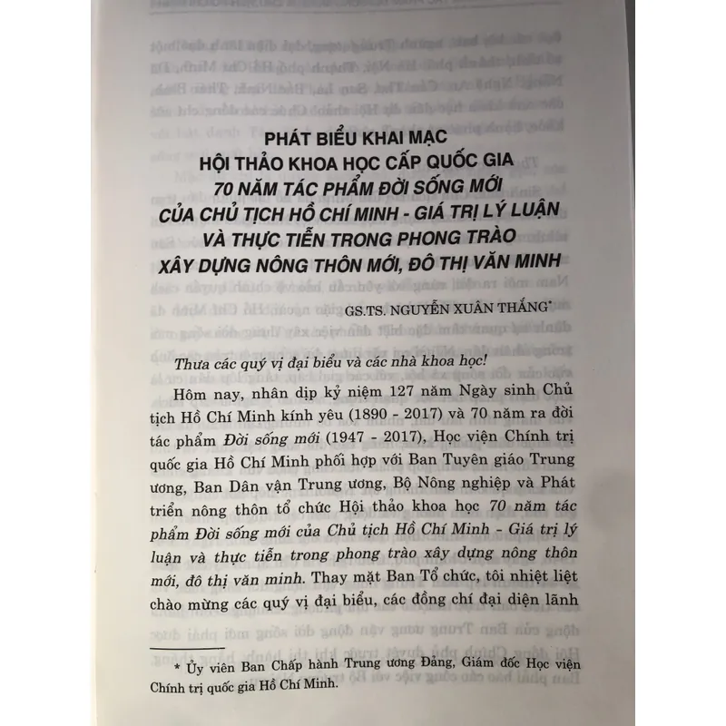 70 năm tác phẩm Đời sống mới của Chủ tịch Hồ Chí Minh  620265
