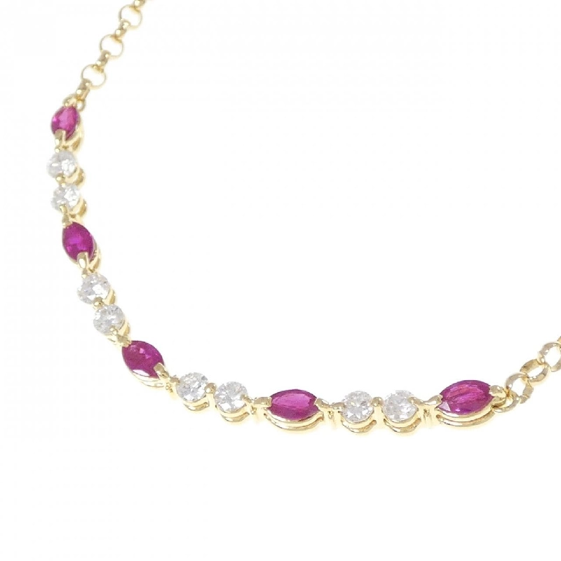 K18YG Nhẫn Ruby 1.35CT - Hàng hiệu Chính hãng 857269