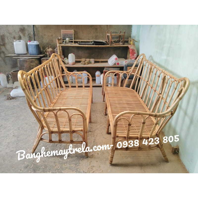 Ghế sofa mây phòng khách hiện đại 462161