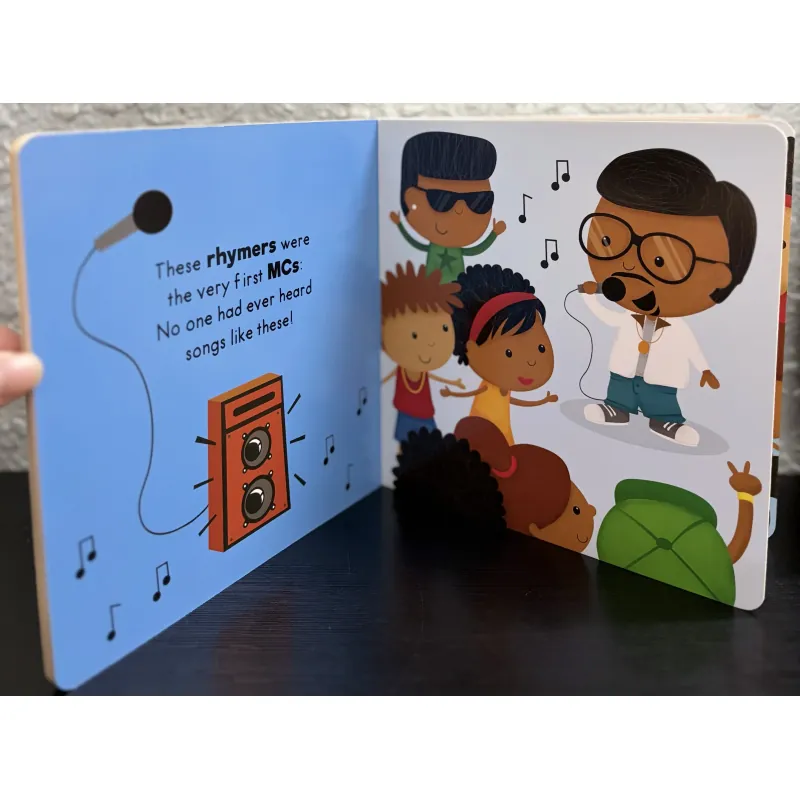 Board book The Story of Rap (Lịch sử nhạc Rap) 797187