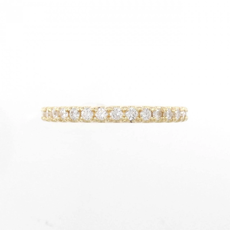 Nhẫn kim cương K18YG Half Eternity 0.20CT - Hàng hiệu Chính hãng 860297