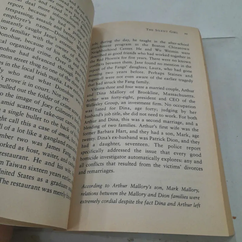 THE SILENT GIRL - TESS GERRITSEN 957754