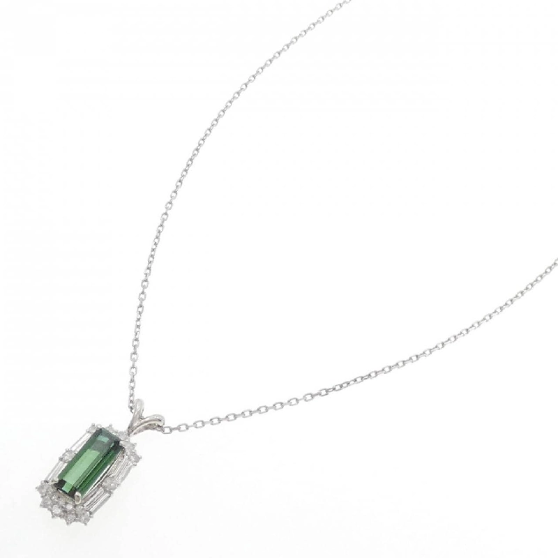 Dây chuyền tourmaline PT900/PT850 2.56CT - Hàng hiệu Authentic 863166