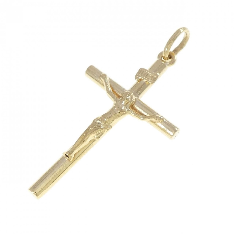 Mặt dây chuyền chữ thập 18KYG - Hàng hiệu Authentic 864308