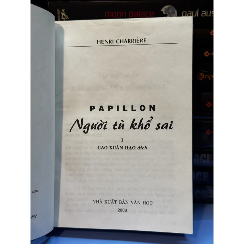 Trọn bộ 2 tập Papillon người tù khổ sai (bìa cứng)  751765