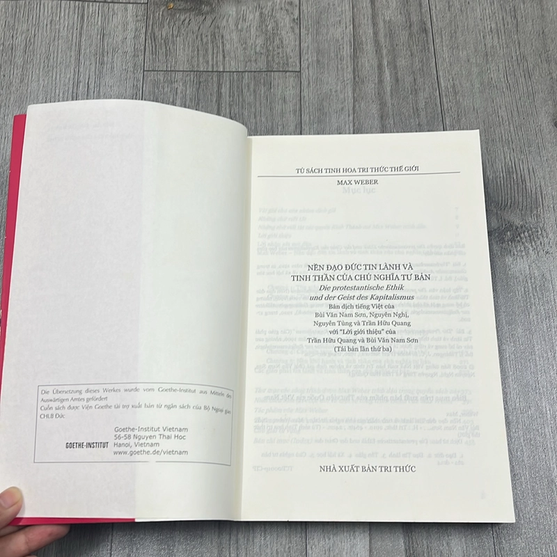 Nền đạo đức tin lành và tinh thần của chủ nghĩa tư bản. 3a5 531822