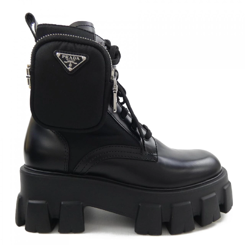 Giày boot PRADA Monolis Logo Tam Giác 1T255M - Hàng hiệu Chính hãng 827993