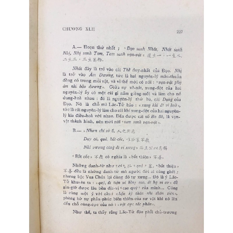 Lão Tử đạo đức kinh - bản dịch Thu Giang Nguyễn Duy Cần ( trọn bộ 2 tập ) 126183