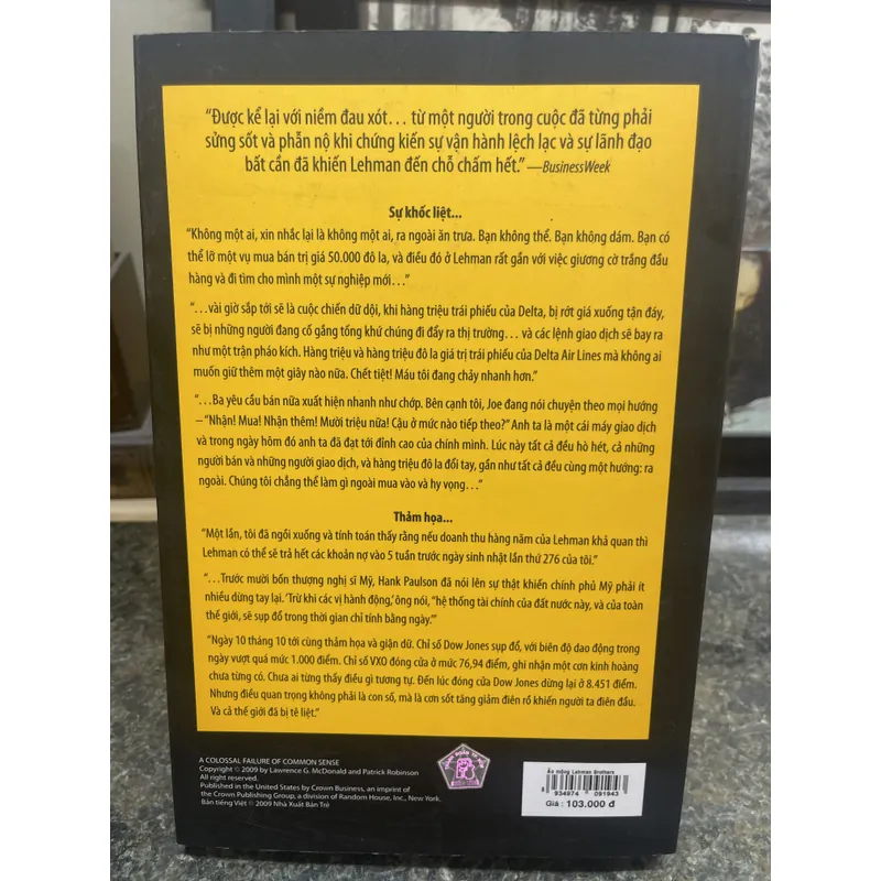 Ảo mộng Lehman Brothers 727792