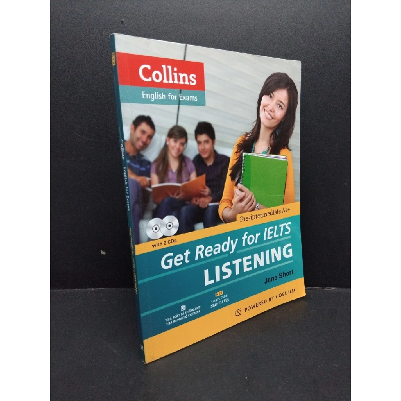 Đọc sách cùng PK - Sách Get ready for Ielts listening mới 90% kèm CD 2606 Collins English for Exam HỌC NGOẠI NGỮ - Nhân Trí Việt 256974