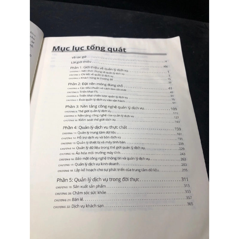 Quản lý dịch vụ for Dummies mới 80% ố (quản lý) HCM0501 912790